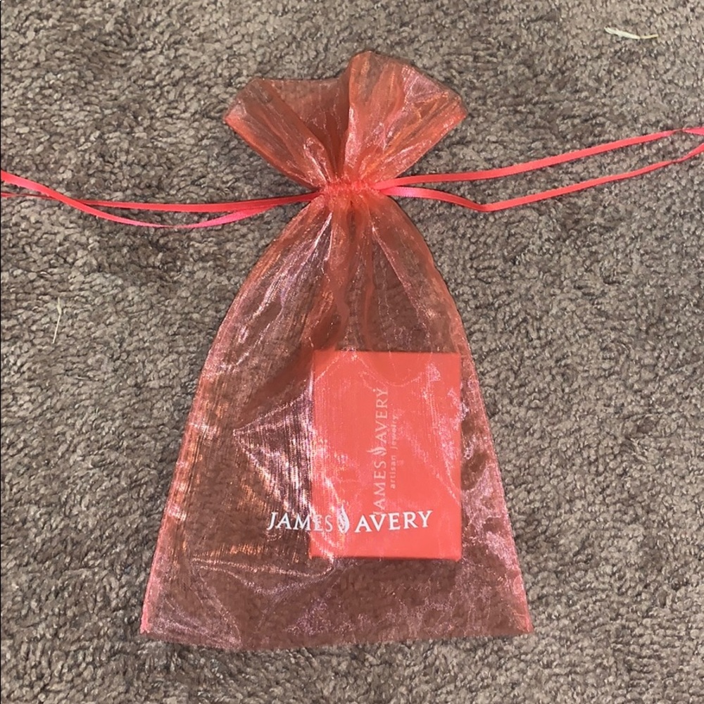 James Avery letter A ring